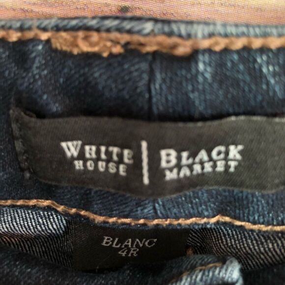 🍒 WHBM slim Leg Jeans size 4R - Picture 4 of 4